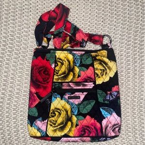 Vera Bradley Hipster Crossbody, Havana Rose, New without Tags